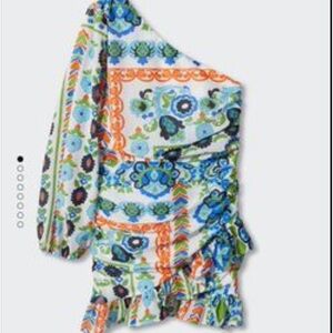 One shoulder dress